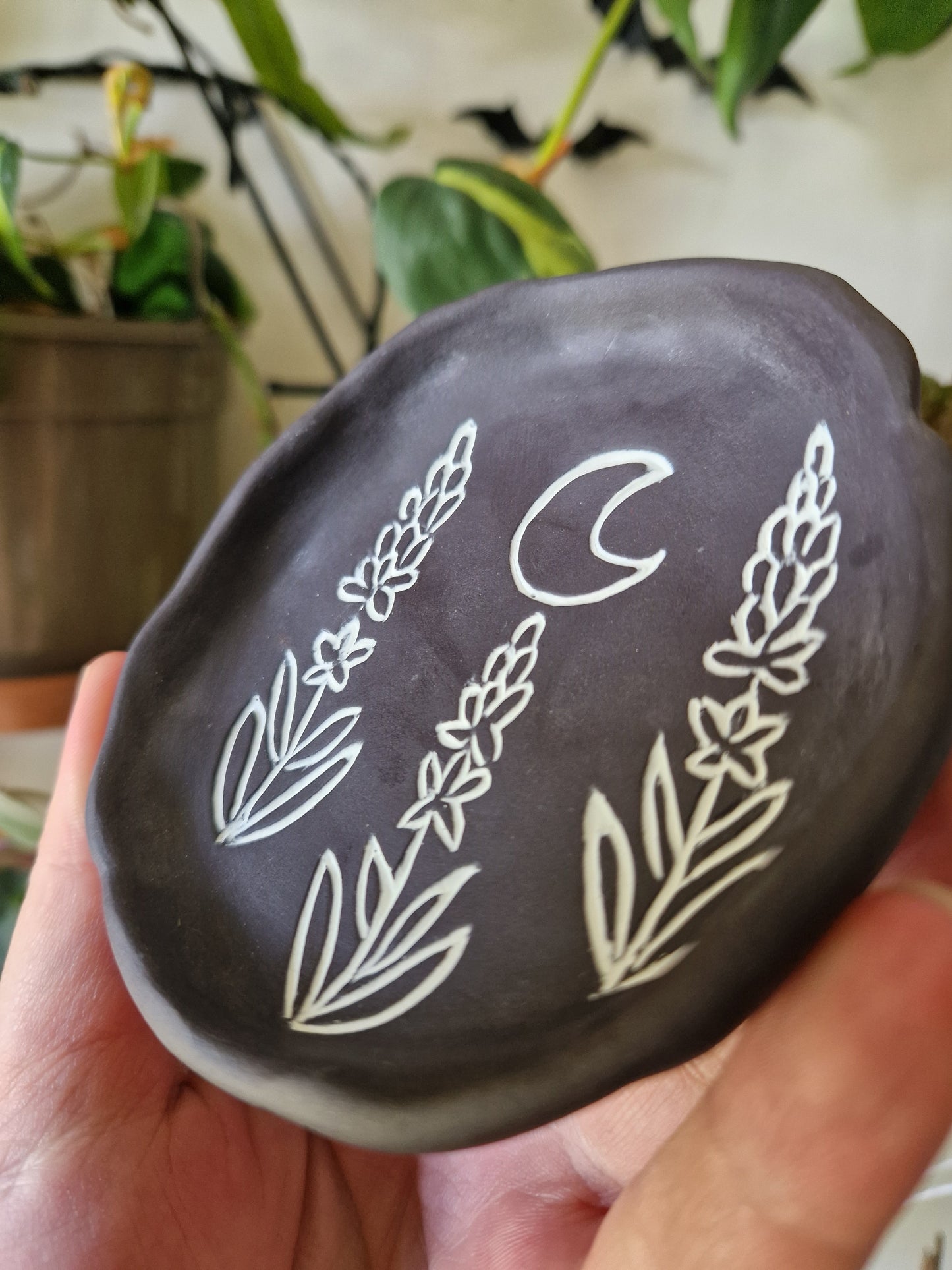 Lavender Fields Trinket Dish #1