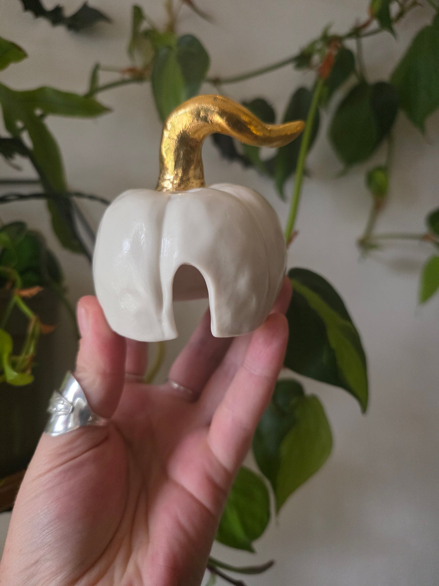 Pumpkin patch incense burner #1