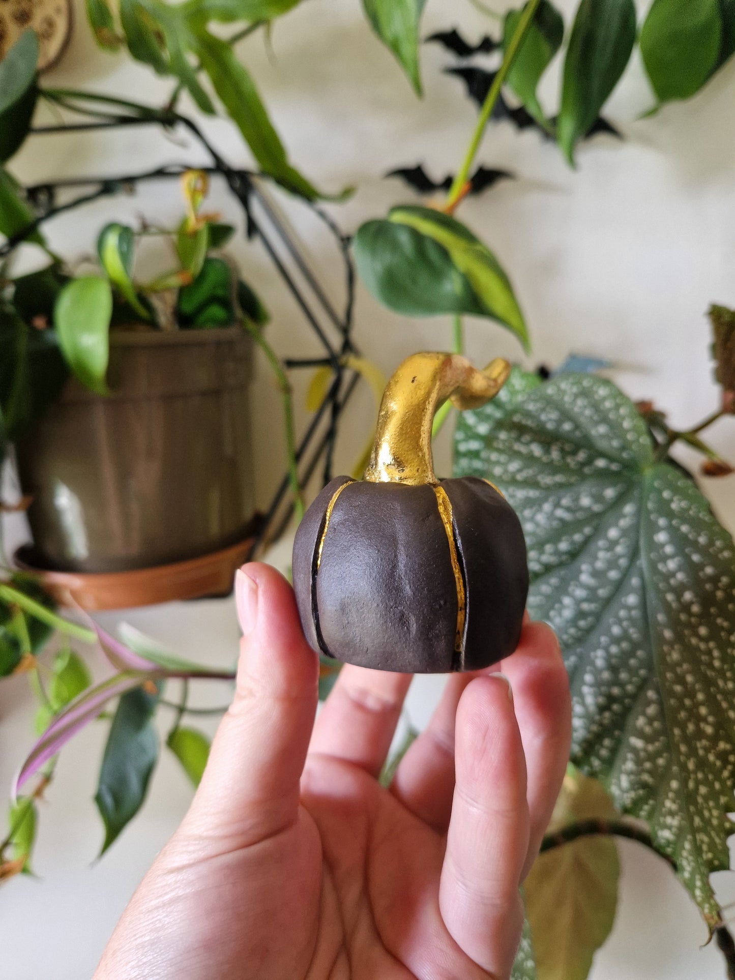 Pumpkin candle snuffer // No.2