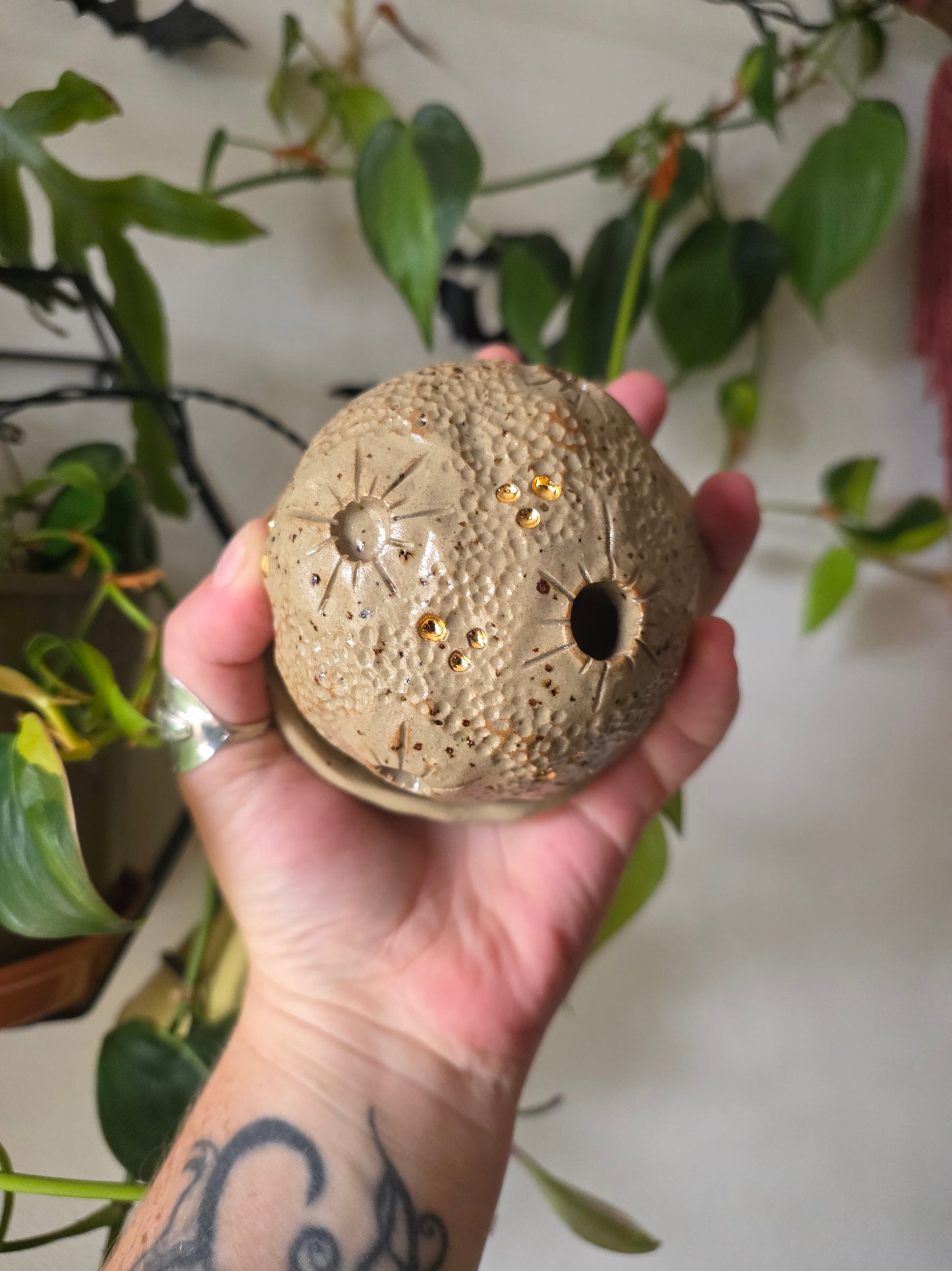 Speckled Moon Incense Burner