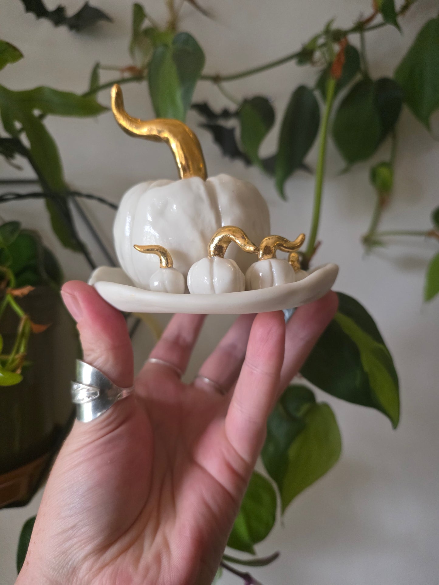 Pumpkin patch incense burner #3