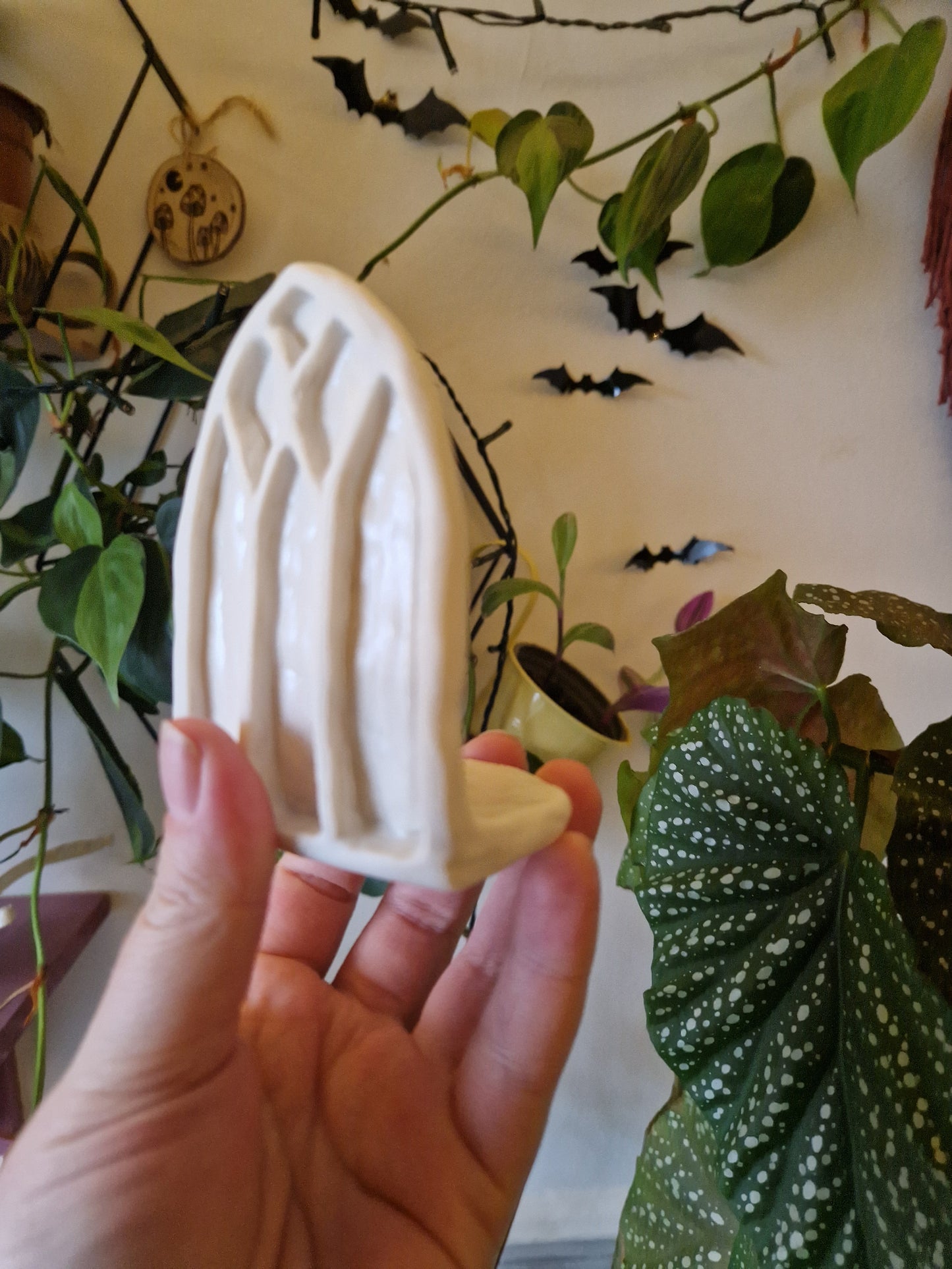 Church window tealight holder