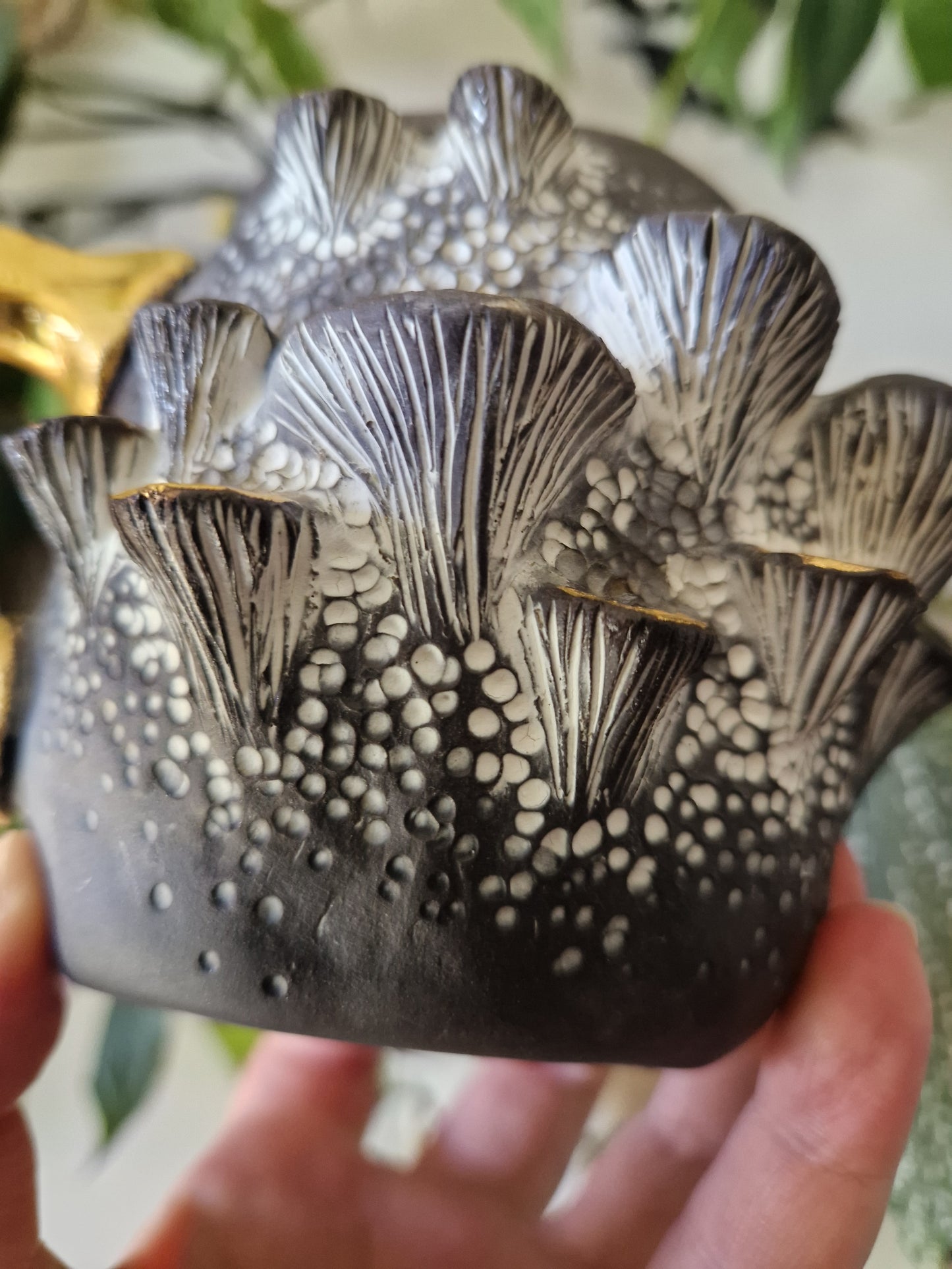 SECONDS PIECE ** see description for details ** 12oz Bracket Fungus Mug