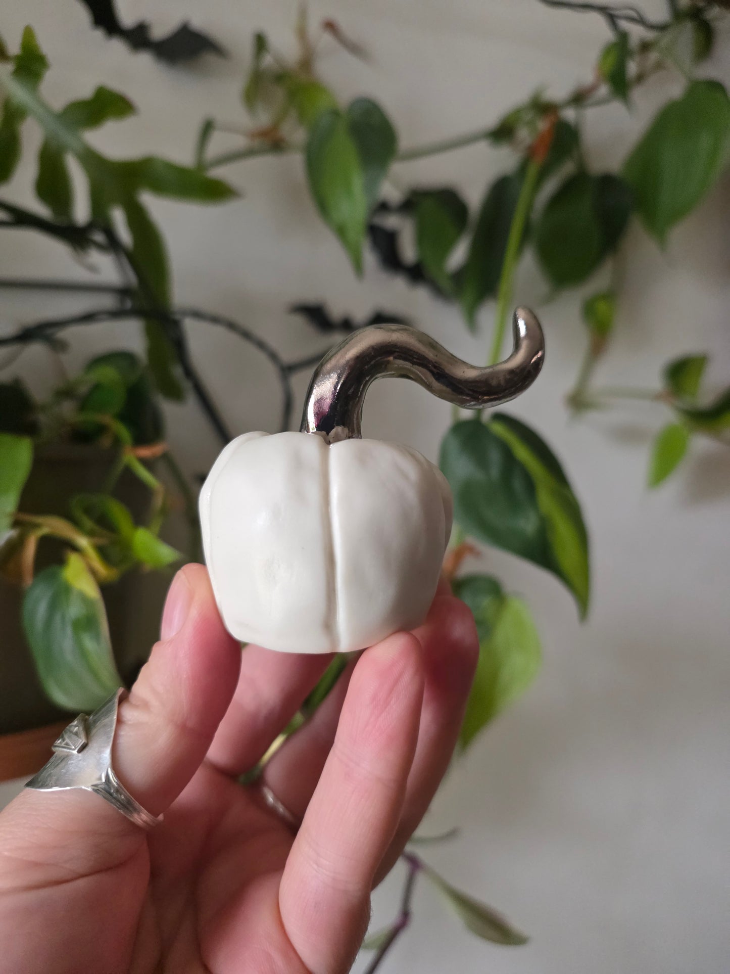 Discounted - Pumpkin candle snuffer