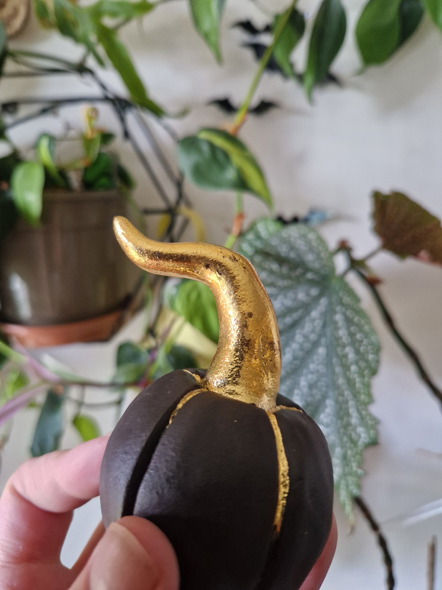 Pumpkin candle snuffer // No.1