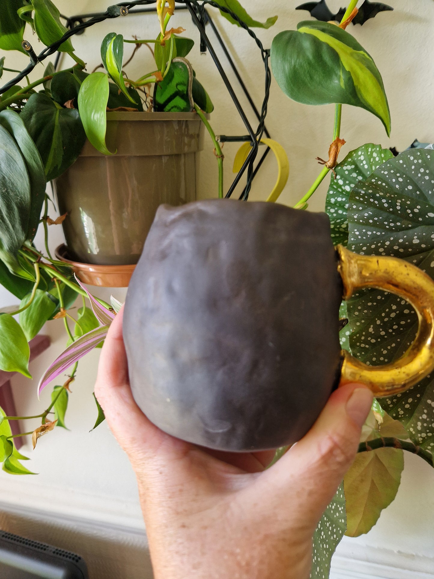 SECONDS PIECE ** see description for details ** 12oz Bracket Fungus Mug