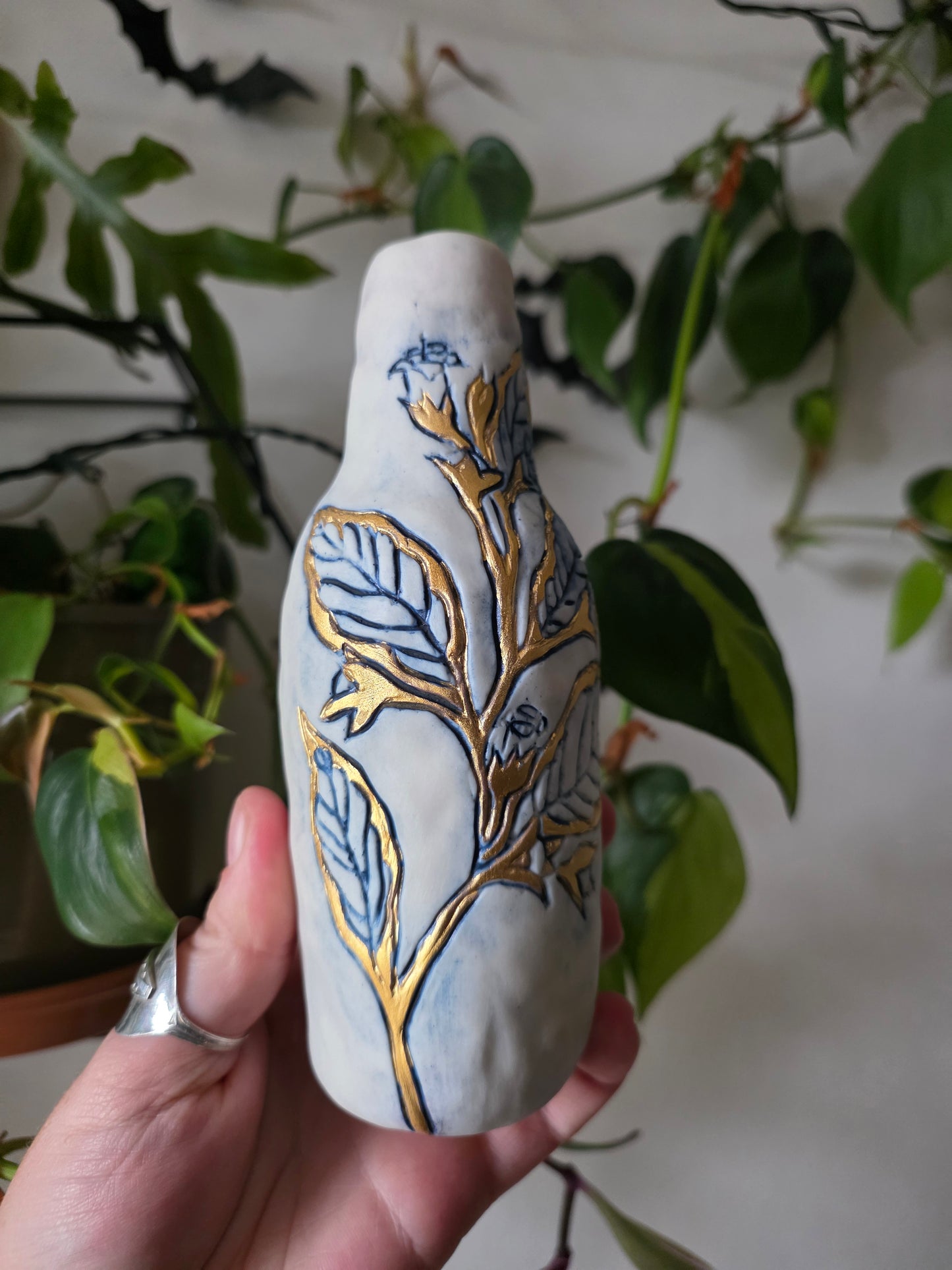 Deadly Nightshade Bud Vase