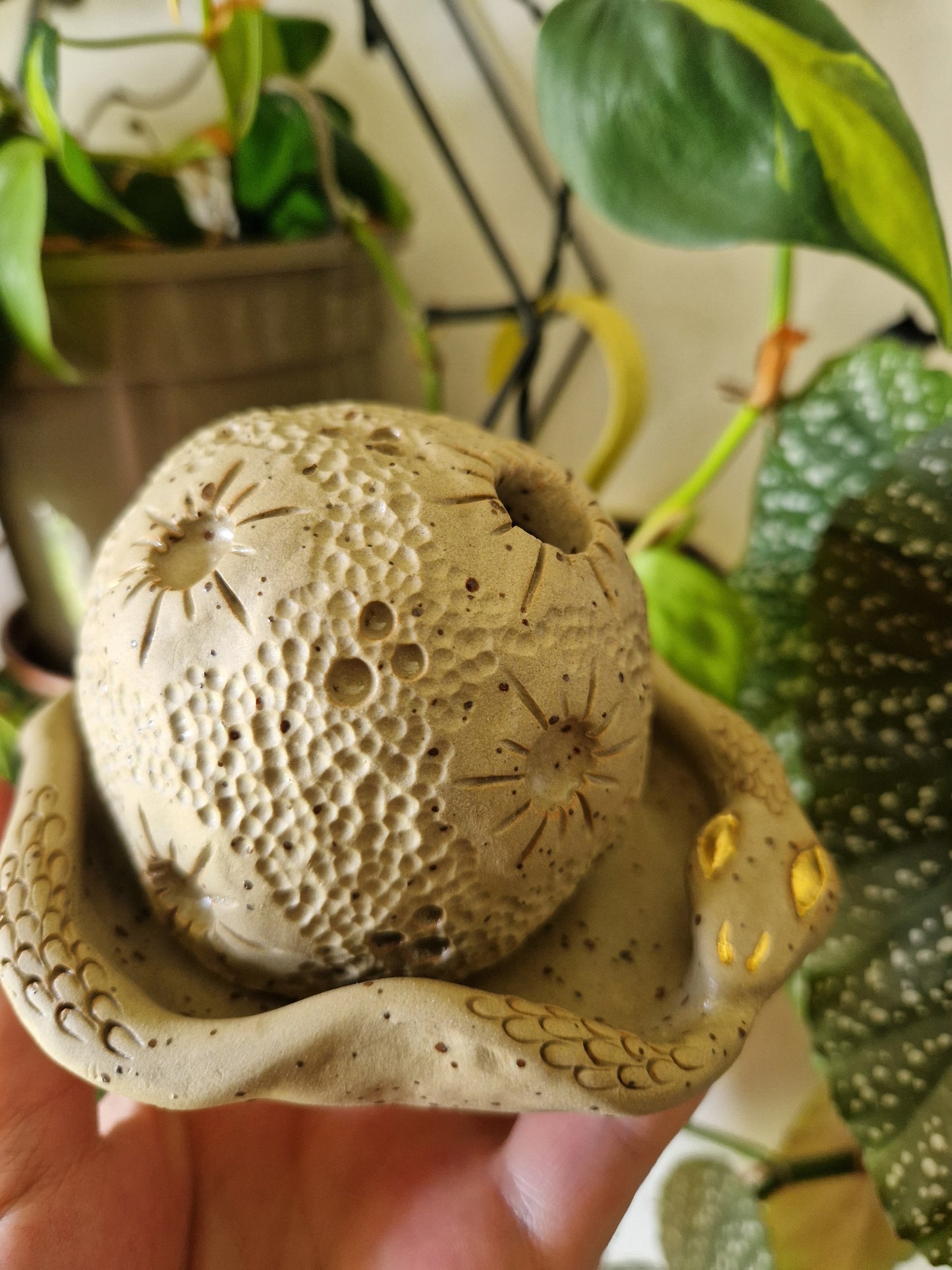 Serpent Keeper // Speckled Moon Incense Burner