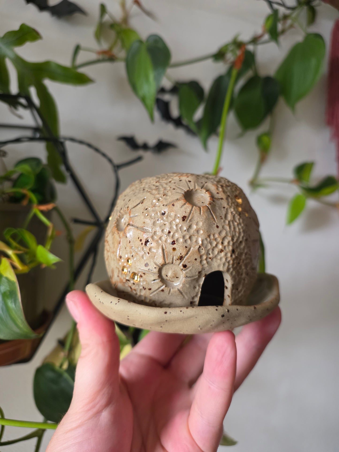 Speckled Moon Incense Burner