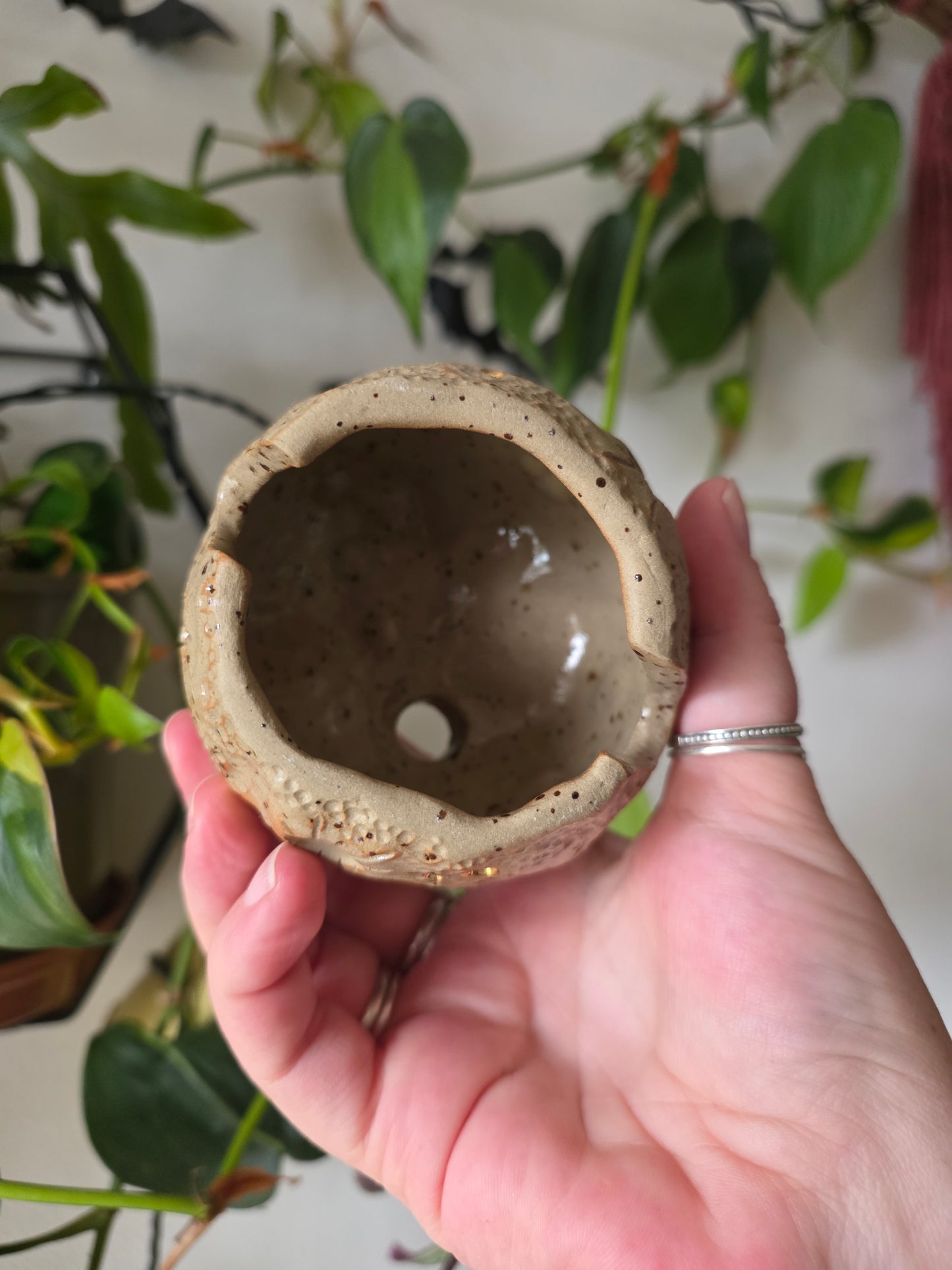 Speckled Moon Incense Burner