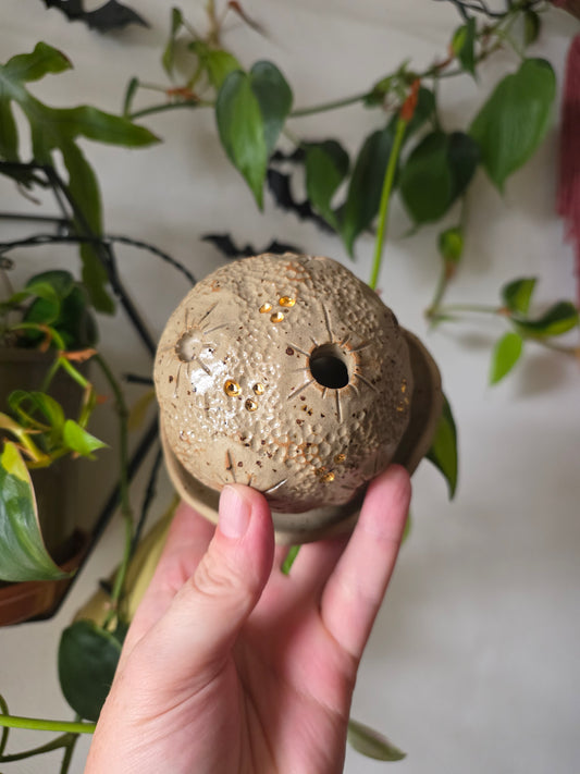 Speckled Moon Incense Burner