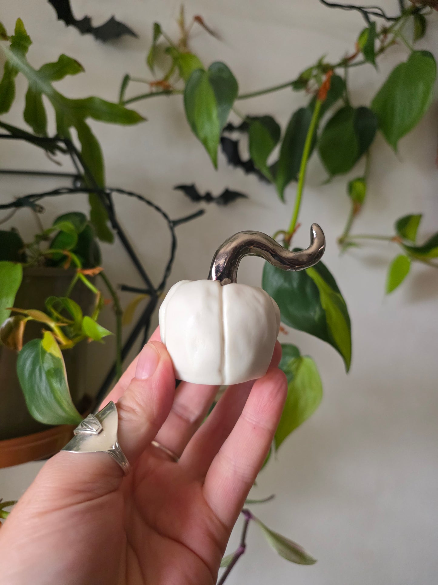 Discounted - Pumpkin candle snuffer