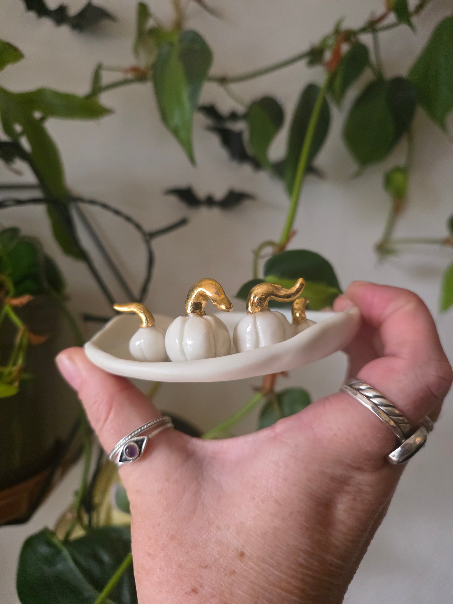 Pumpkin patch incense burner #3