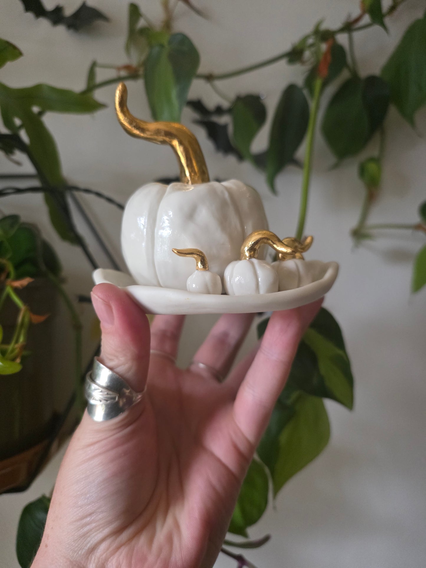 Pumpkin patch incense burner #3