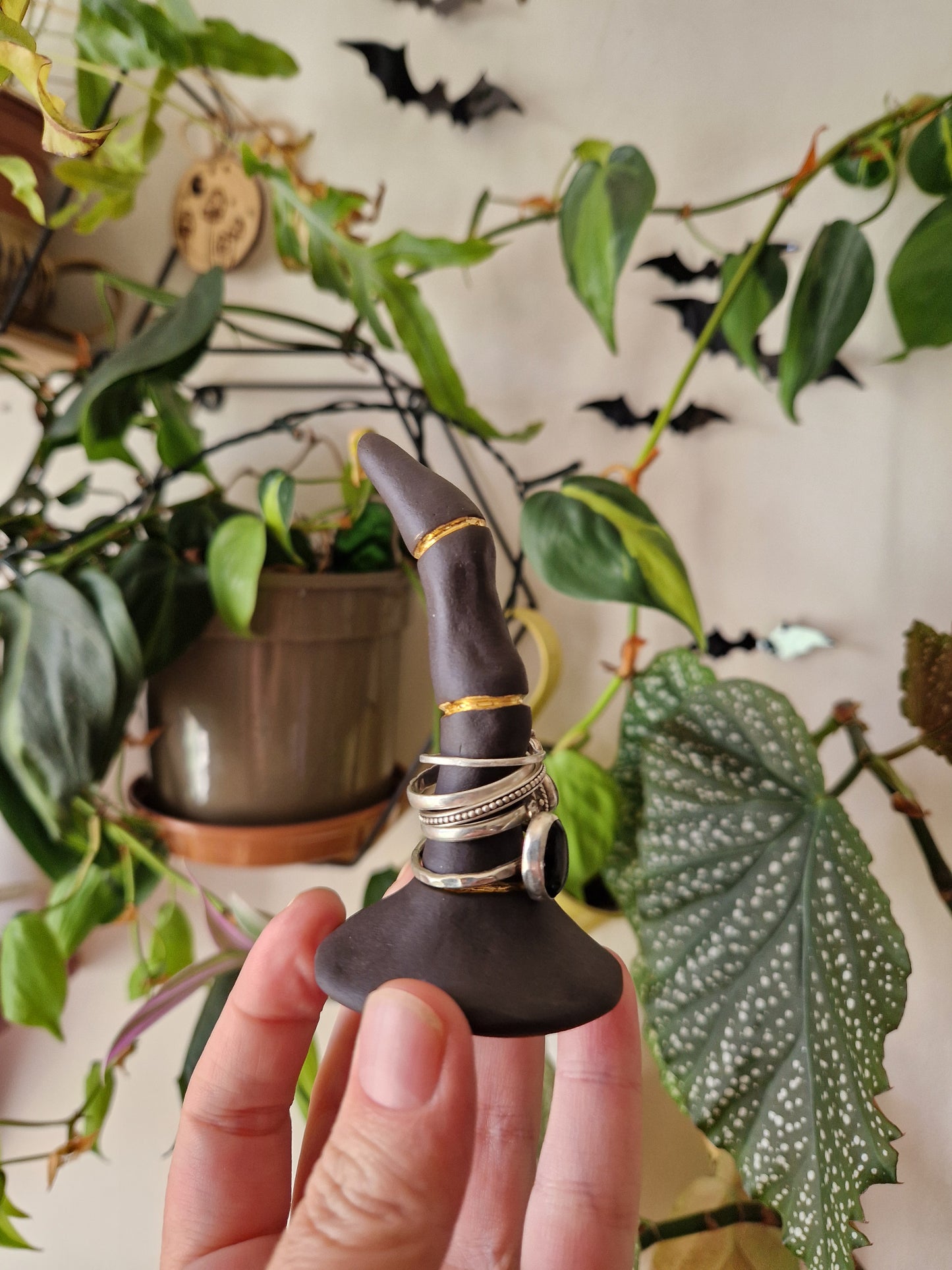 Skeleton Finger // Ring Holder