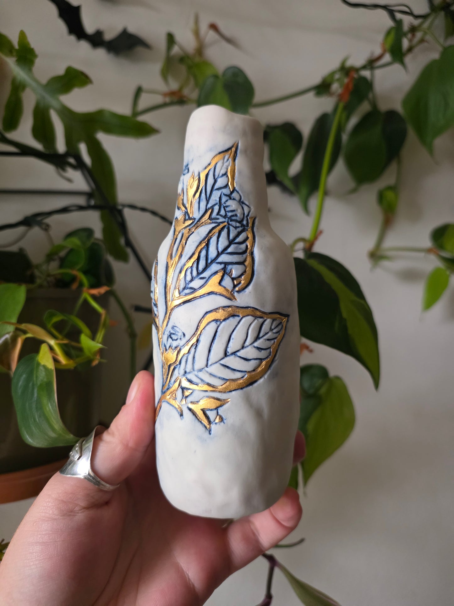 Deadly Nightshade Bud Vase