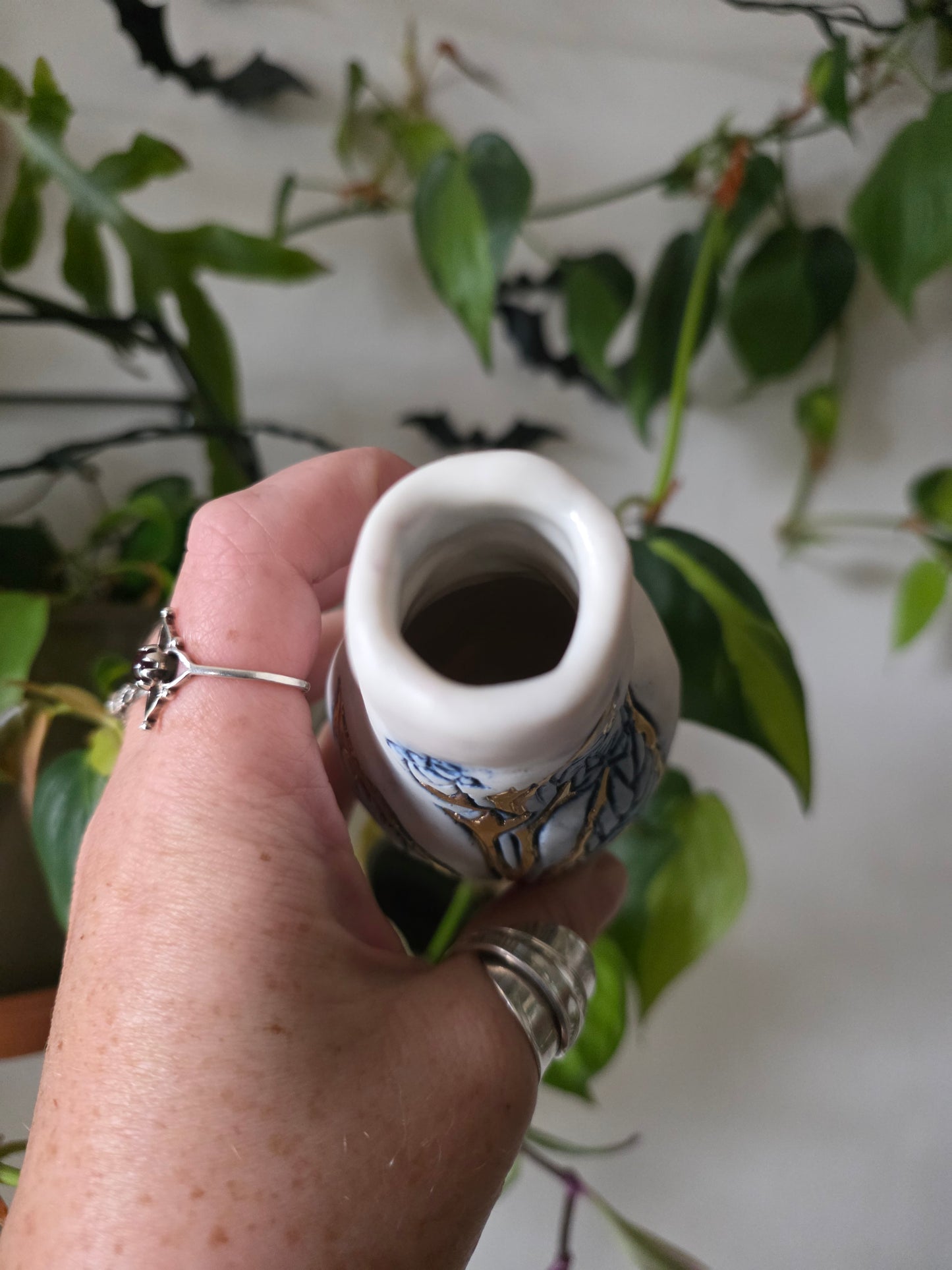 Deadly Nightshade Bud Vase