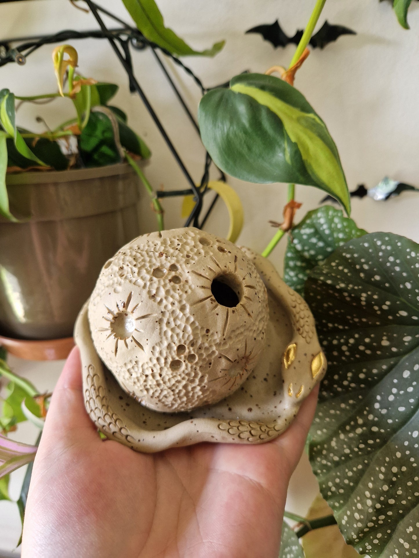 Serpent Keeper // Speckled Moon Incense Burner
