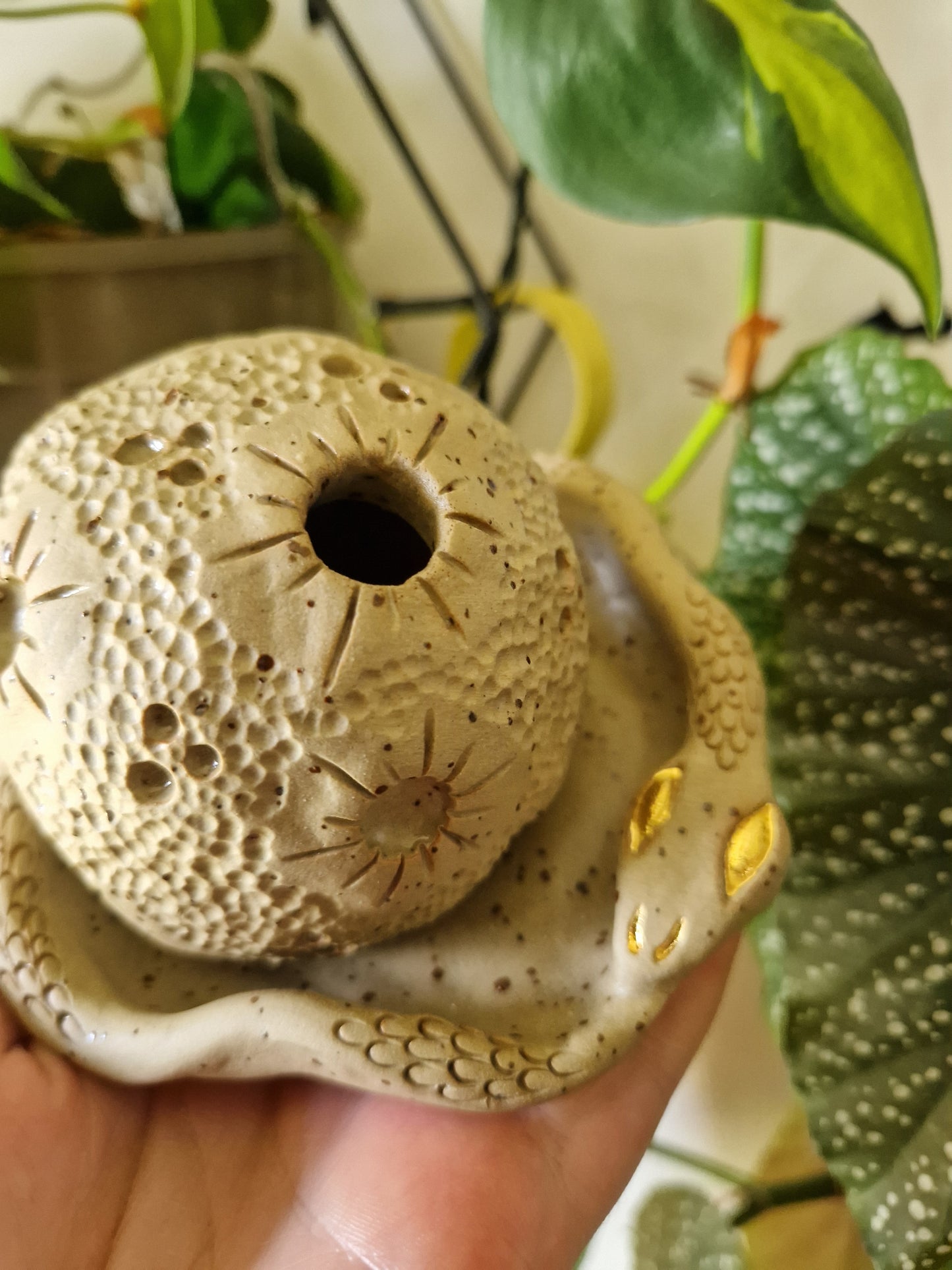 Serpent Keeper // Speckled Moon Incense Burner