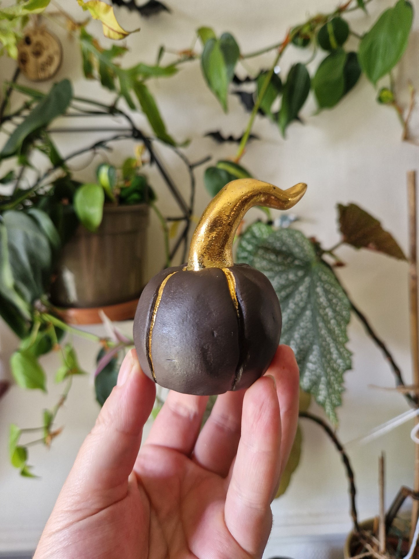 Pumpkin candle snuffer // No.3