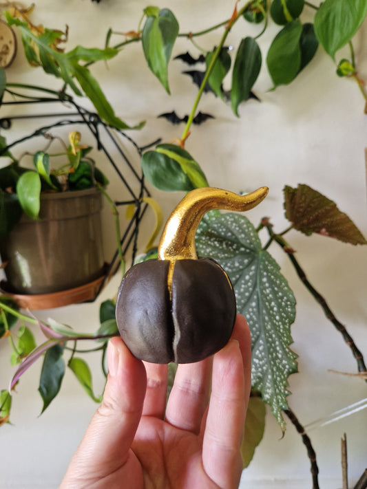 Pumpkin candle snuffer // No.1