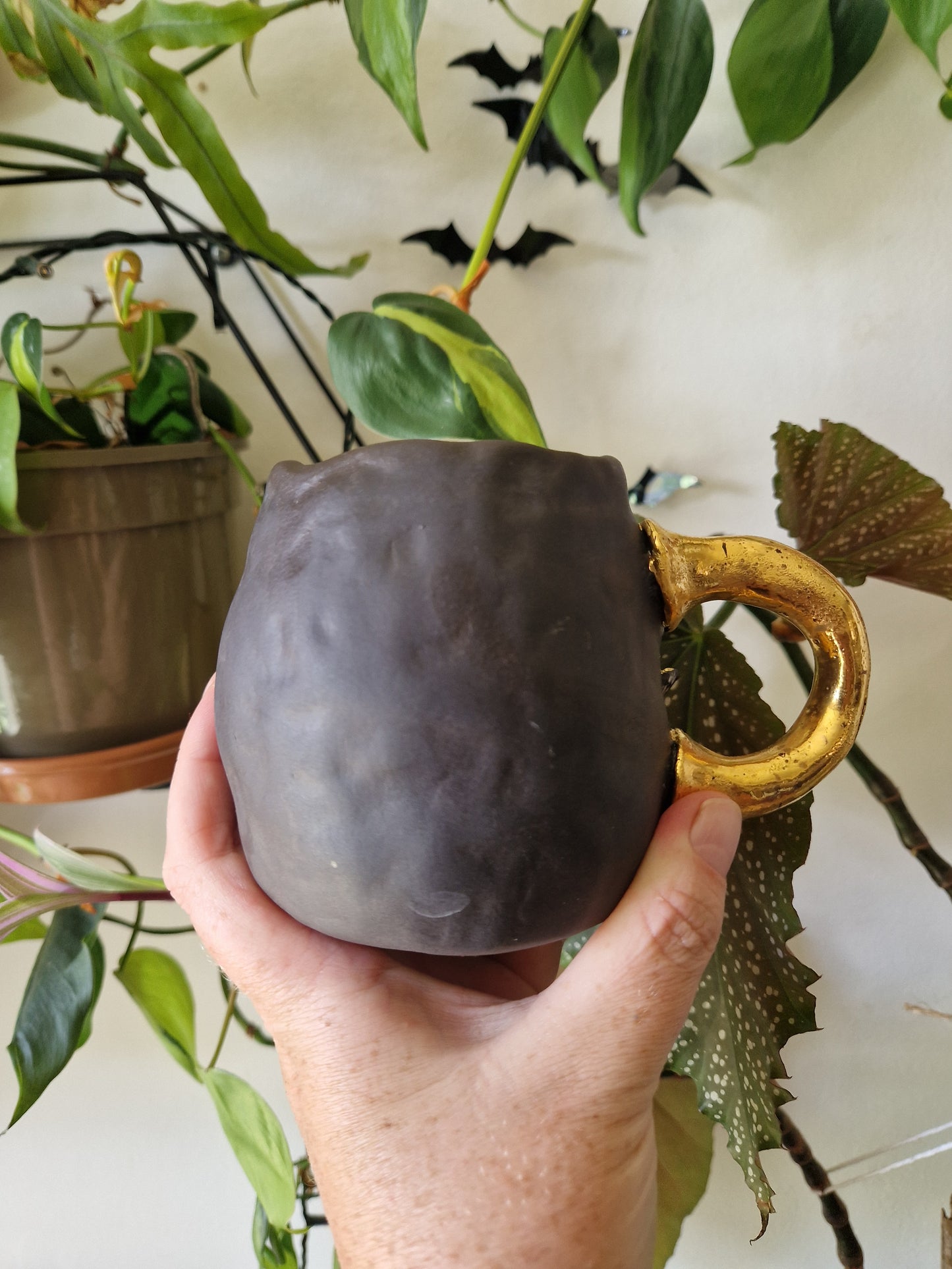 SECONDS PIECE ** see description for details ** 12oz Bracket Fungus Mug