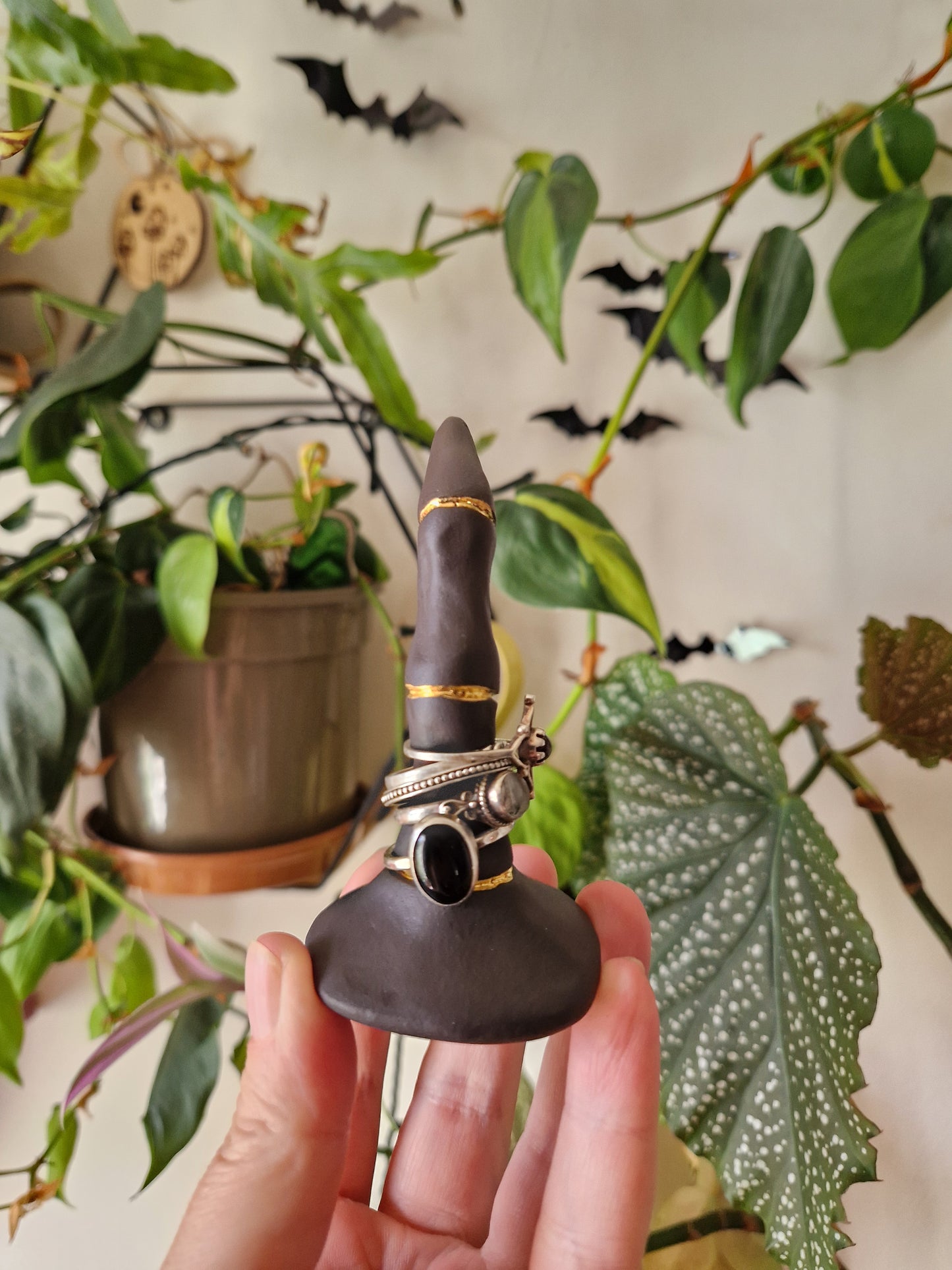 Skeleton Finger // Ring Holder