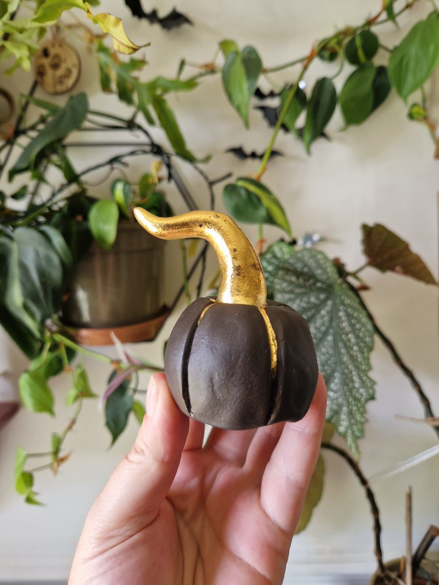 Pumpkin candle snuffer // No.3