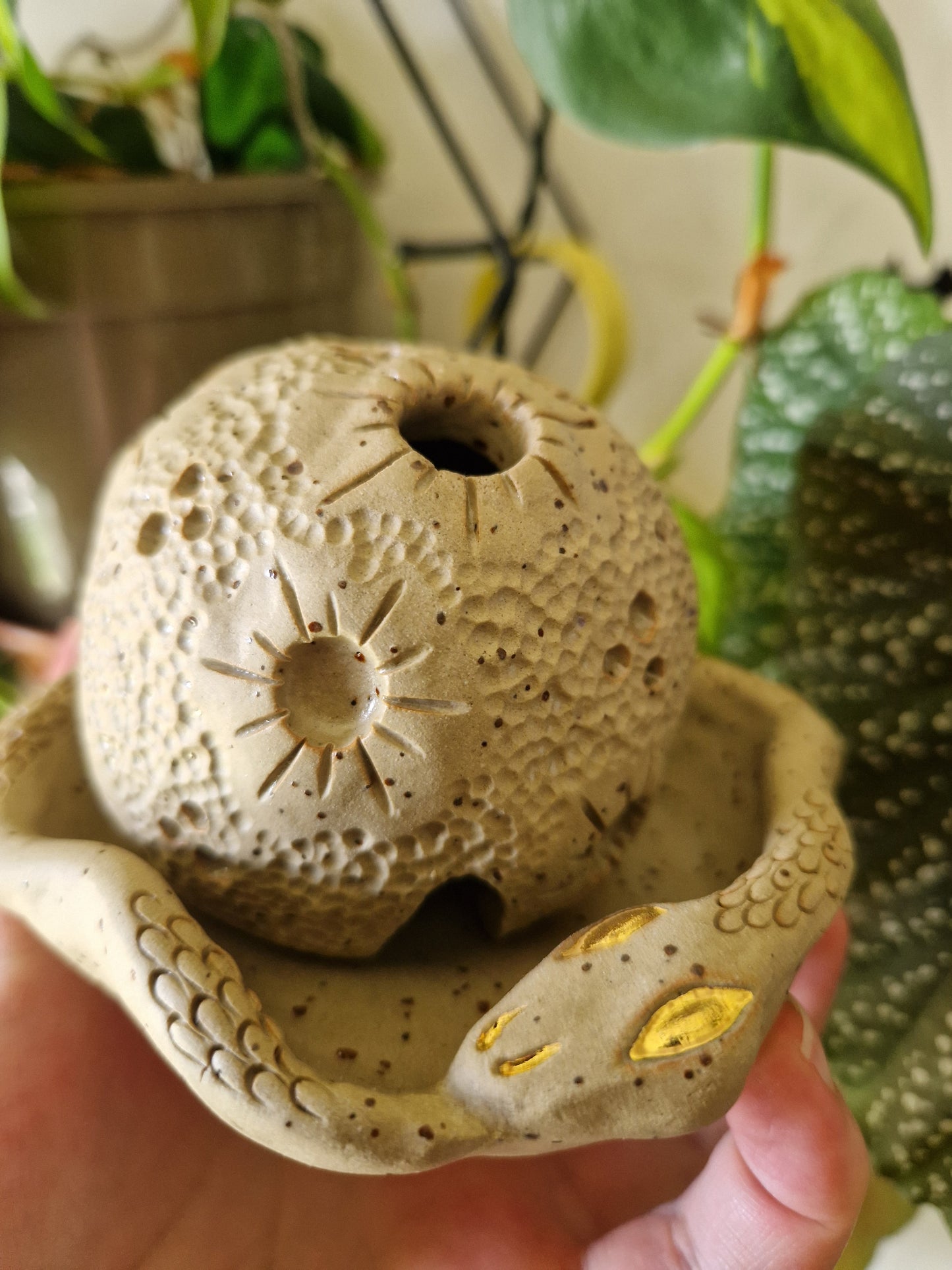 Serpent Keeper // Speckled Moon Incense Burner