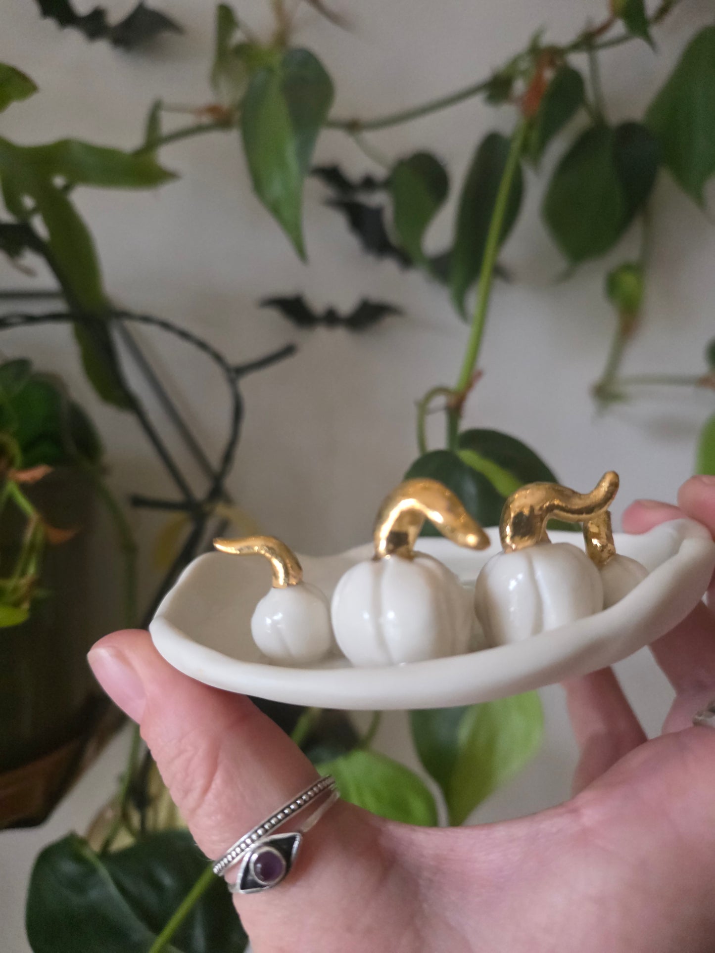 Pumpkin patch incense burner #3