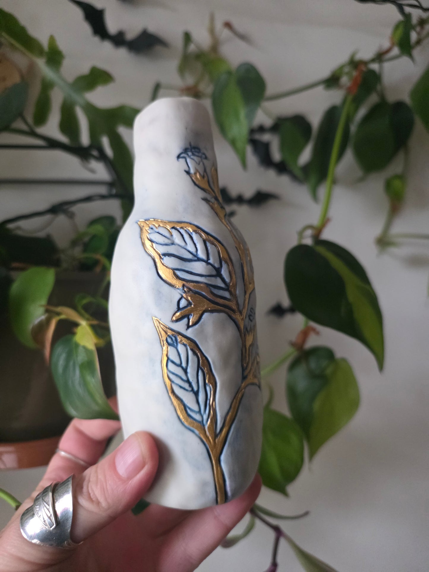 Deadly Nightshade Bud Vase