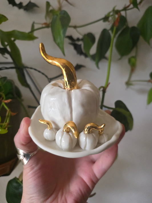 Pumpkin patch incense burner #3