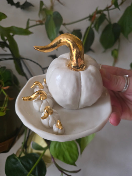 Pumpkin patch incense burner #1