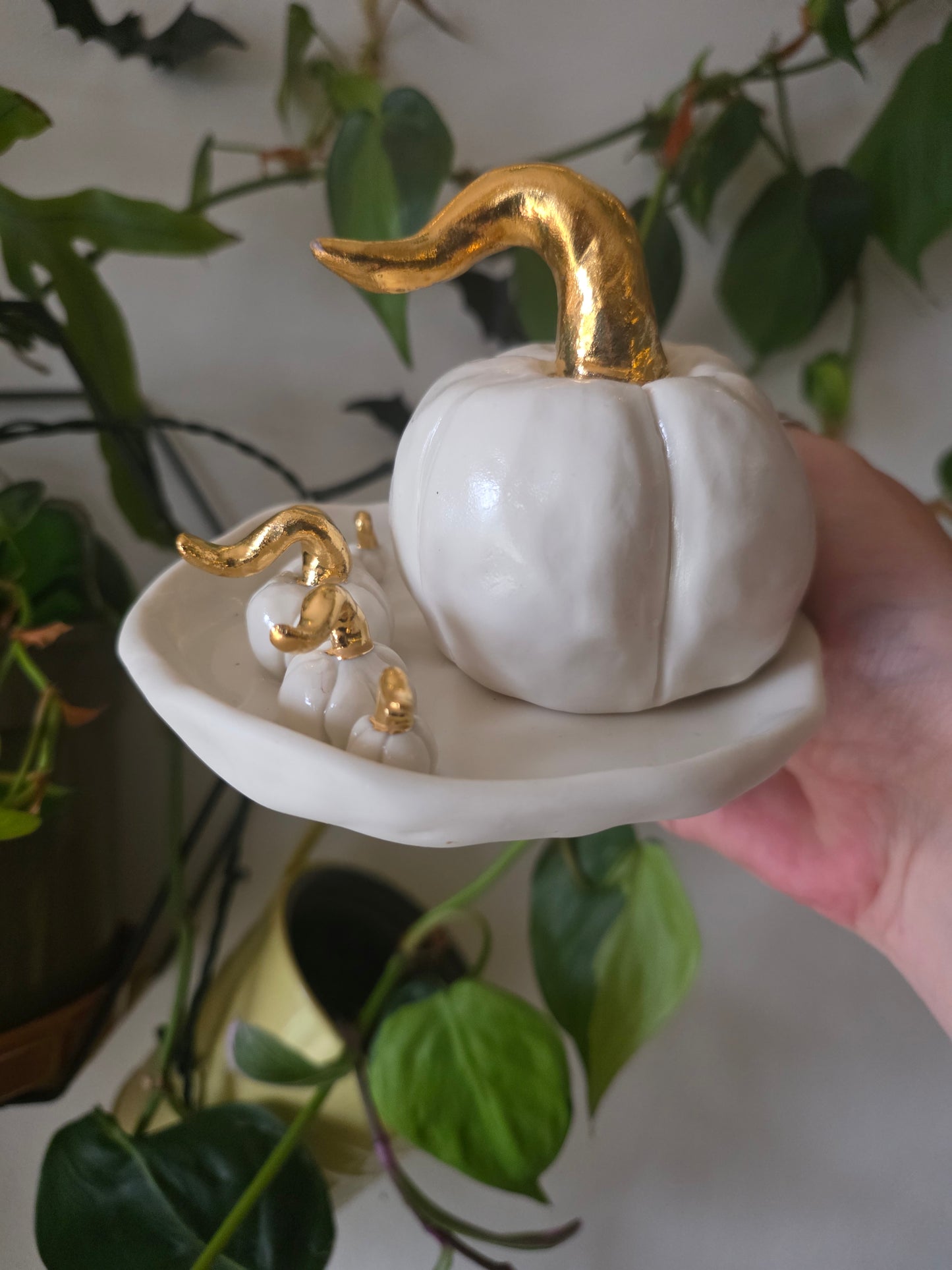 Pumpkin patch incense burner #1