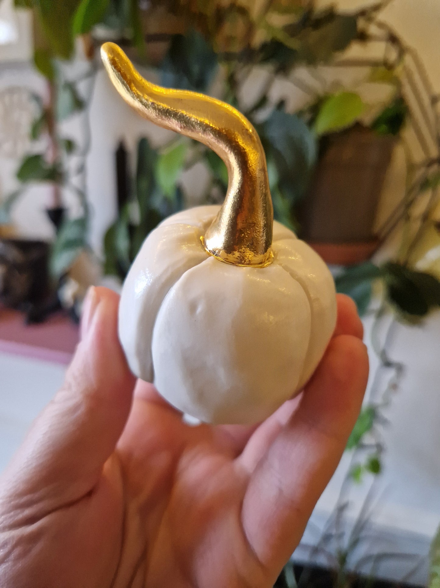 Pumpkin candle snuffer