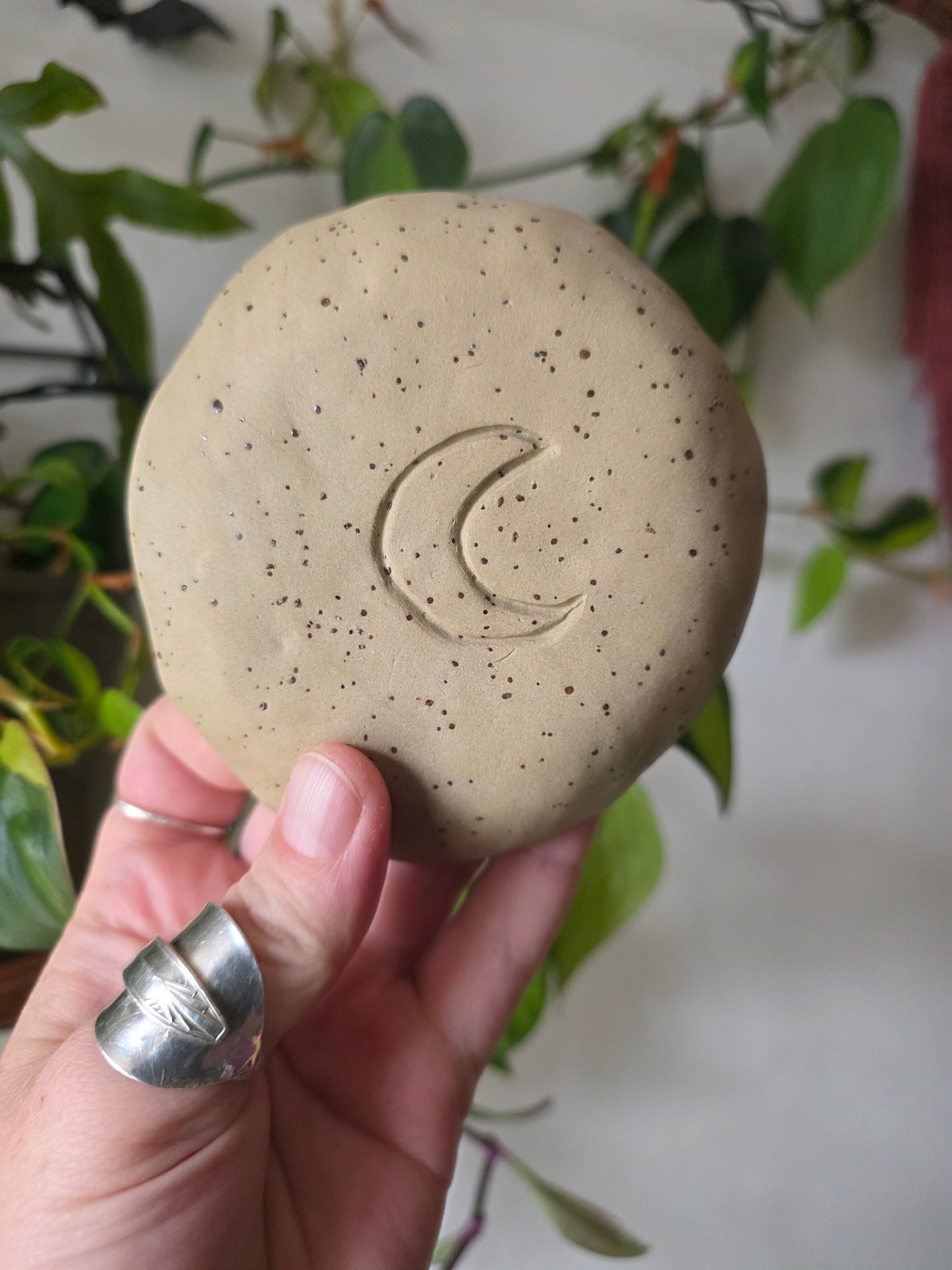 Speckled Moon Incense Burner