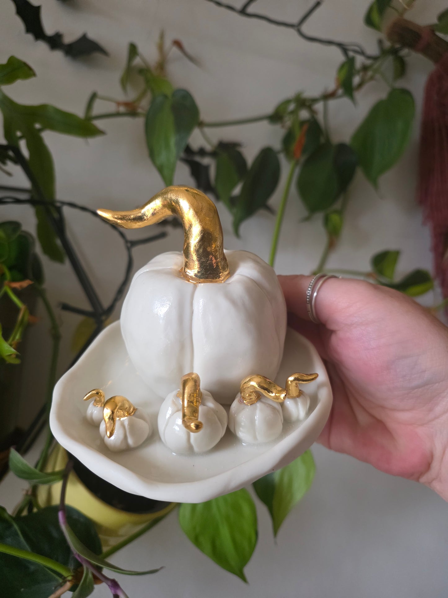 Pumpkin patch incense burner #1