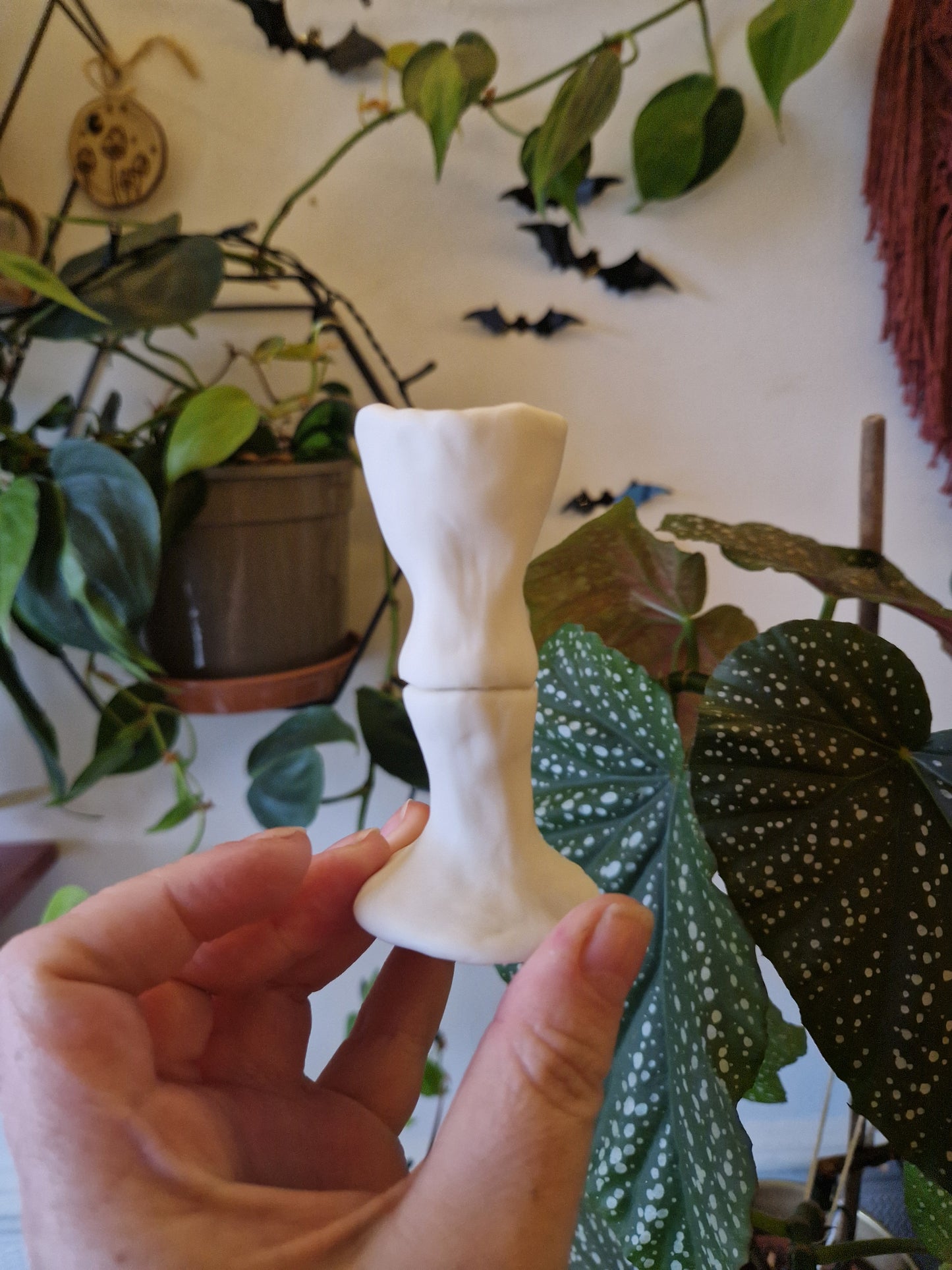 Skeleton Candle Holder #2