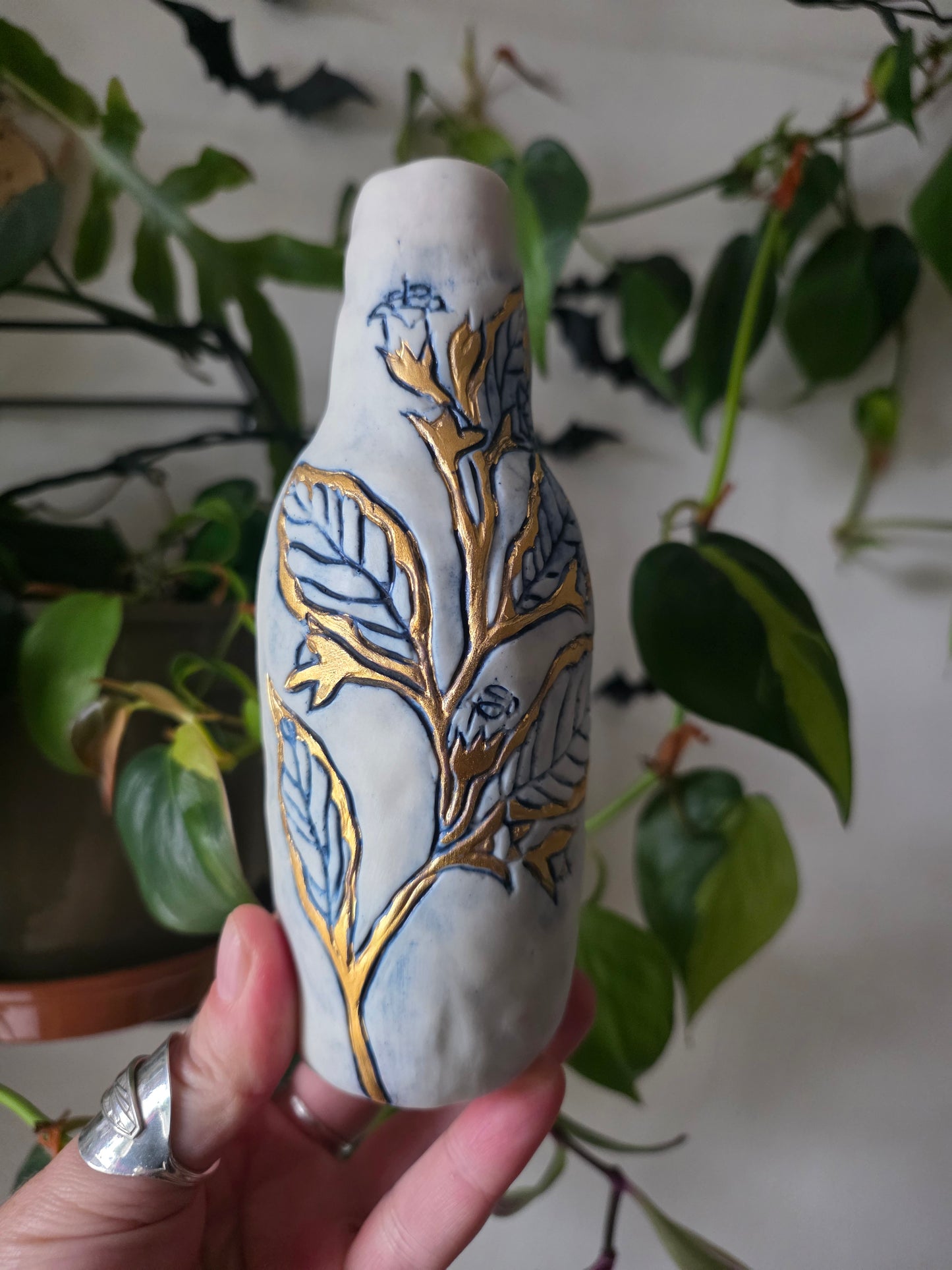 Deadly Nightshade Bud Vase