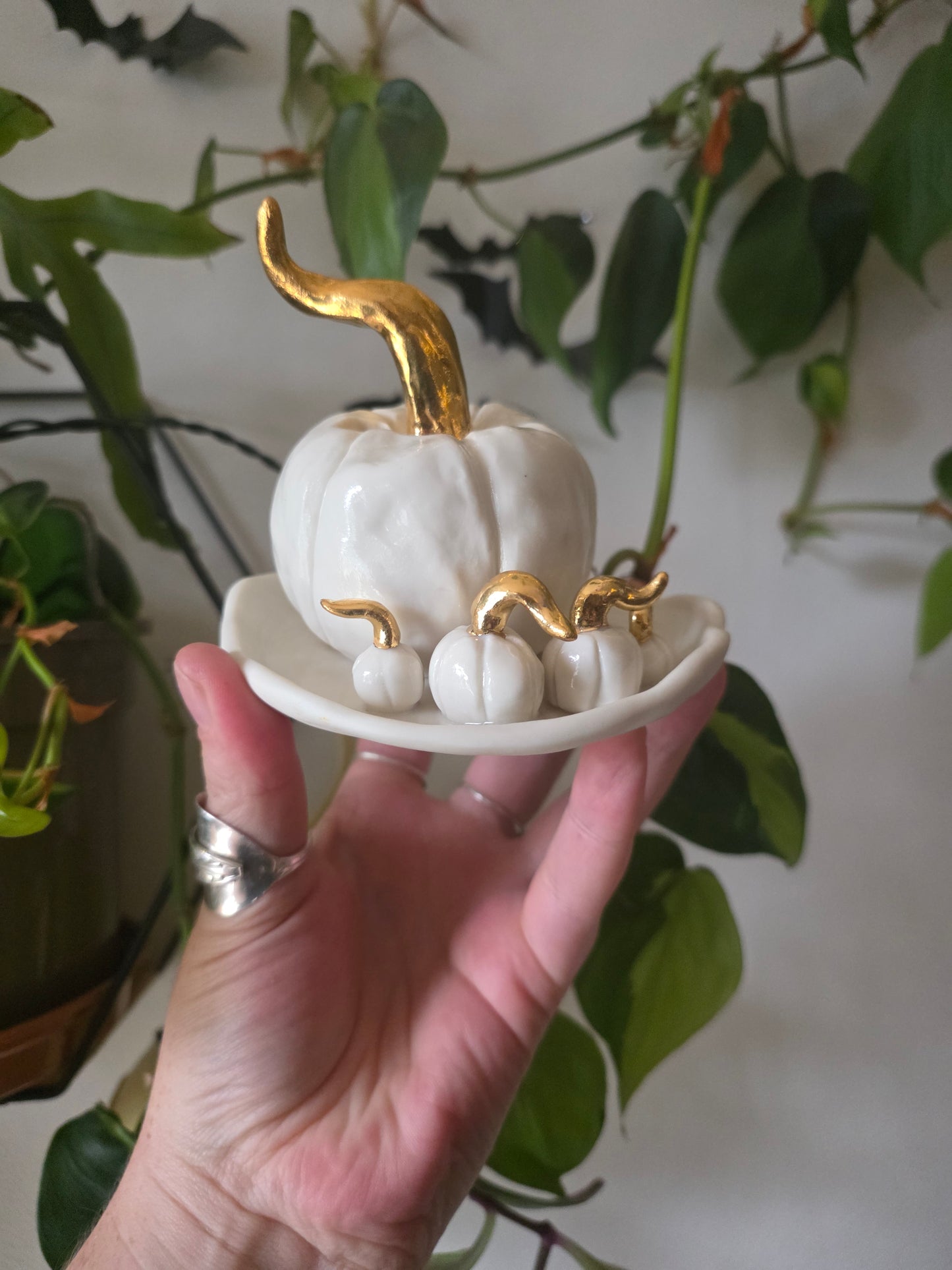 Pumpkin patch incense burner #3