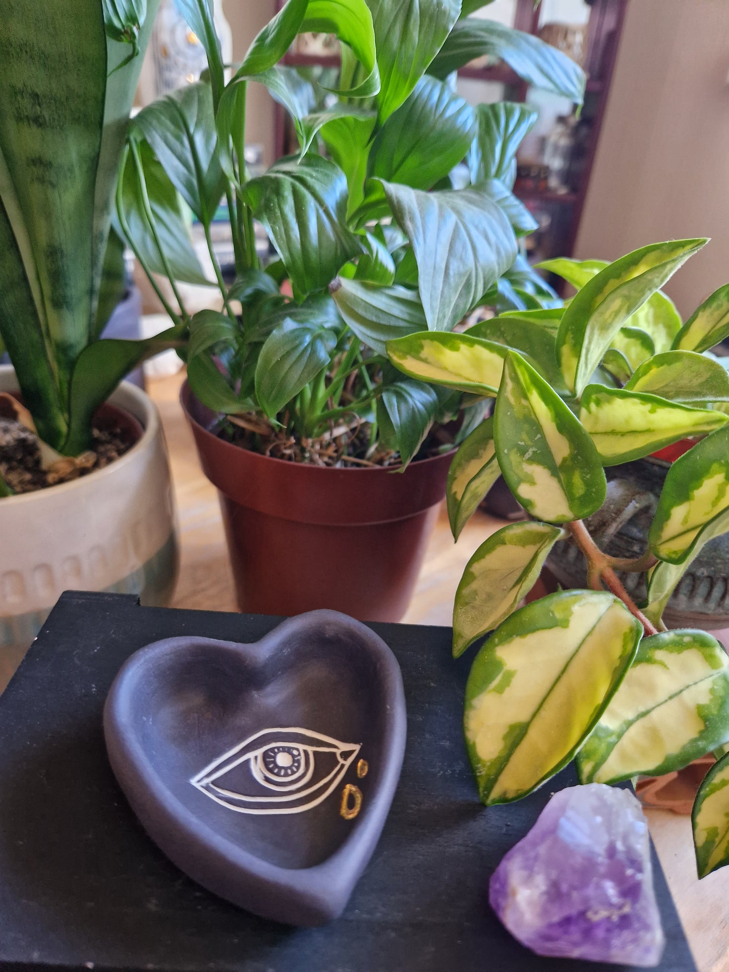 Crying Eye // Heart Trinket Dish