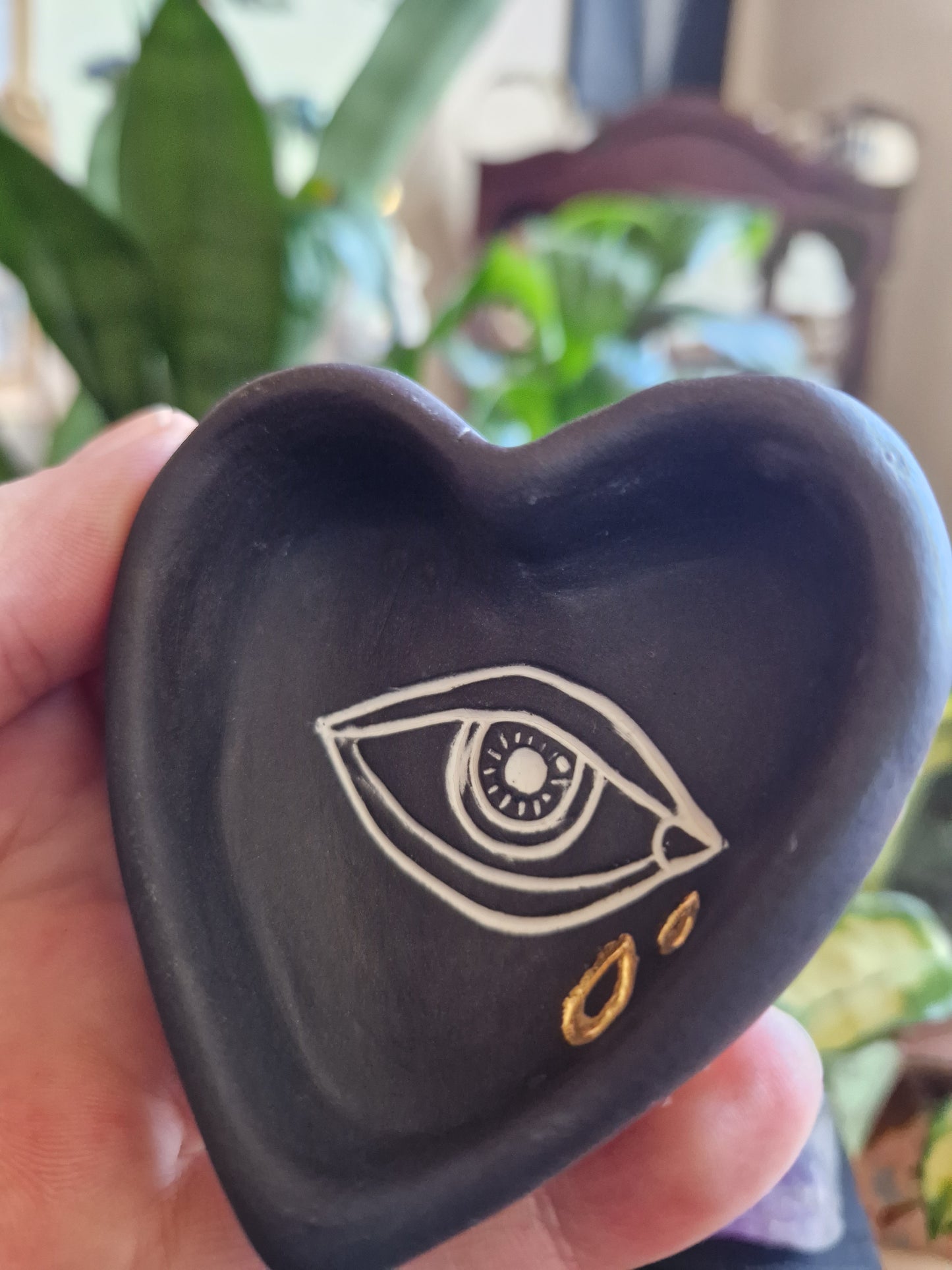 Crying Eye // Heart Trinket Dish