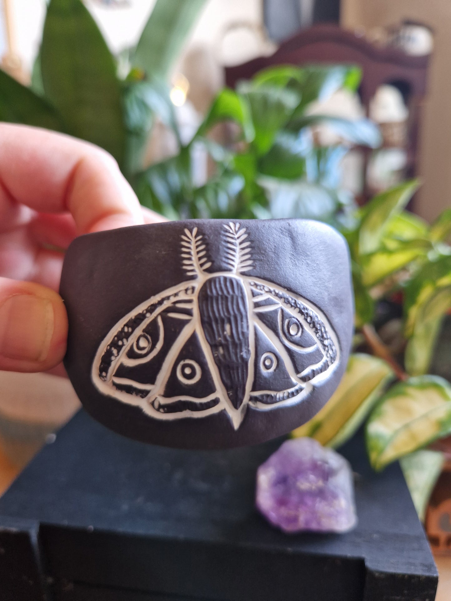 Mini Moth Trinket Pot #2